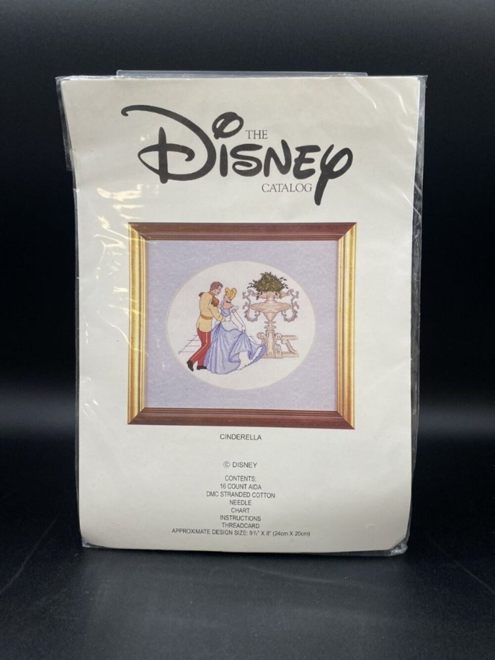 The Disney Catalog Cinderella Cross Stitch Kit 10" x 8" #12721 New Vintage - Picture 1 of 4